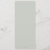 Herfst Florals Thanksgiving Flat 4 Cursus Menu (Achterkant)