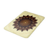 Herfst Flower Mandala..... Badmat (Gekanteld)