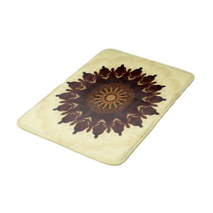 Herfst Flower Mandala..... Badmat