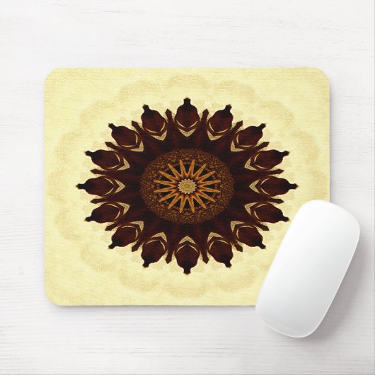 Herfst Flower Mandala..... Muismat (Met muis)