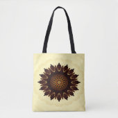 Herfst Flower Mandala..... Tote Bag (Voorkant)