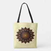 Herfst Flower Mandala..... Tote Bag (Achterkant)