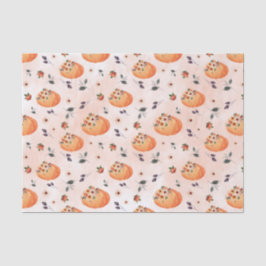 Herfst Flowers en pompoenen Tissuepapier