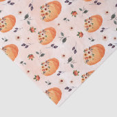 Herfst Flowers en pompoenen Tissuepapier (Detail)