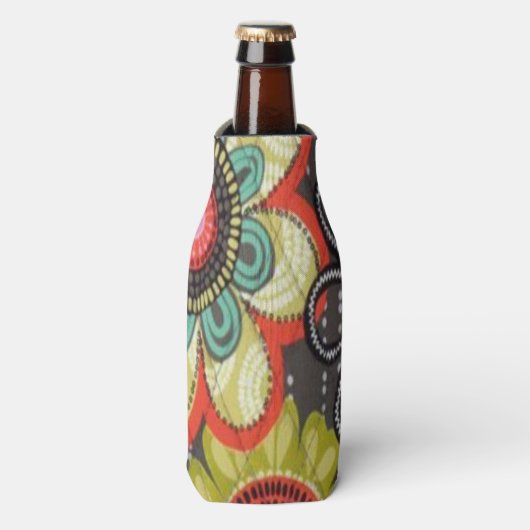 Herfst Flowers Flesjeskoeler (Fles Voorkant)