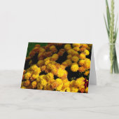 Herfst Flowers Kaart (Voorkant)