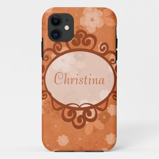 Herfst Flowers Mate ID™ iPhone 5 Hoesje (Achterkant)
