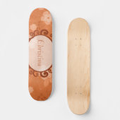 Herfst Flowers Mini Skateboard (Voorkant)