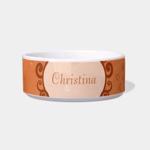 Herfst Flowers Pet Food Bowl Voerbakje