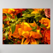 Herfst Flowers Poster (Voorkant)
