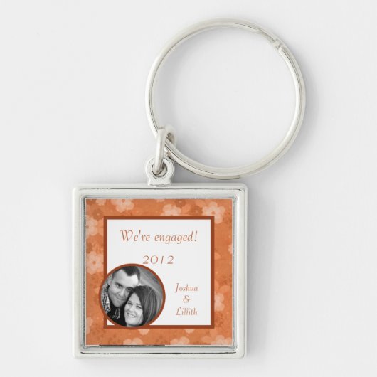 Herfst Flowers Sleutelhanger (Voorkant)