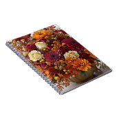 Herfst Flowers Spiraal Foto Notitieboek (Rechterzijde)