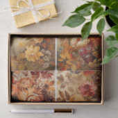 Herfst Flowers Tissuepapier (Geschenk)