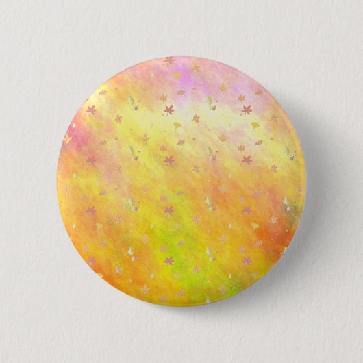 herfst fluistert ronde button 5,7 cm (Voorkant)
