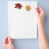 Herfst Flyer (Hand)