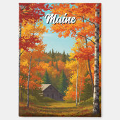 Herfst Foilage Maine Travel Magneet (Voorkant)