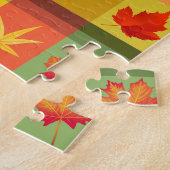 Herfst Foliage Autumn laat Thunder_Cove vallen Legpuzzel (Zijkant)