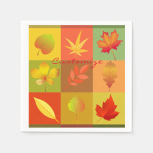 Herfst Foliage Autumn laat Thunder_Cove vallen Servet