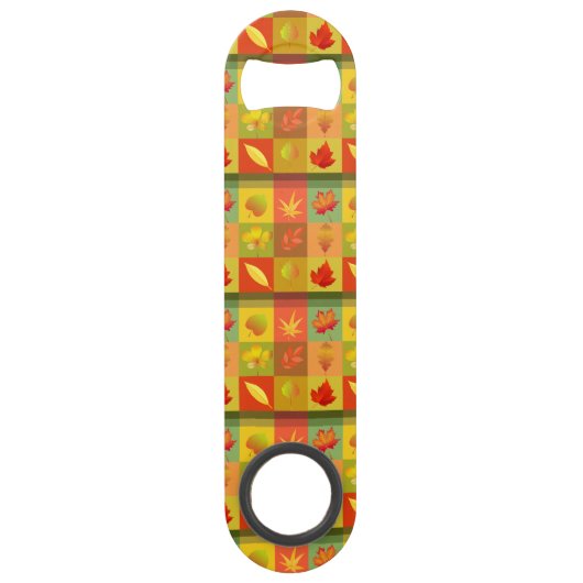 Herfst Foliage Autumn laat Thunder_Cove vallen Speed Flessenopener (Voorkant)