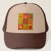 Herfst Foliage Autumn laat Thunder_Cove vallen Trucker Pet (Voorkant)