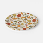 Herfst Foliage Autumn verlaat Thanksgiving Party Papieren Bordje (Gekanteld)