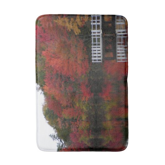 Herfst Foliage Bath Mat (Voorkant Verticaal)