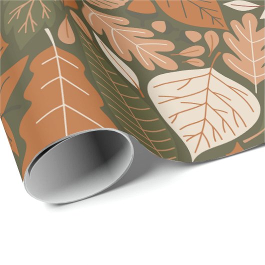 Herfst Foliage Cadeaupapier (Rol Hoek)