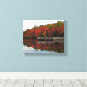 Herfst Foliage Canvas Afdruk (Insitu (Houten vloer))
