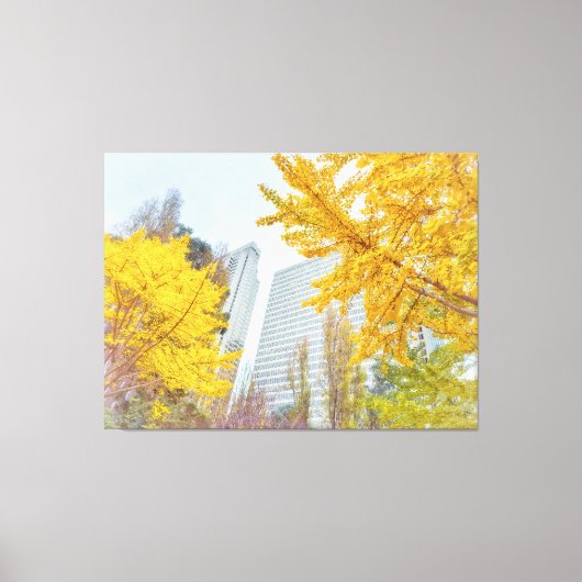 Herfst Foliage Canvas Afdruk (Voorkant)