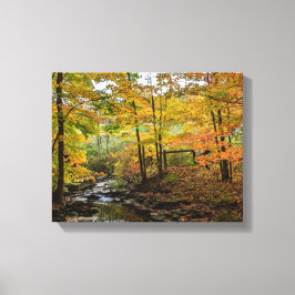 Herfst Foliage Canvas Afdruk