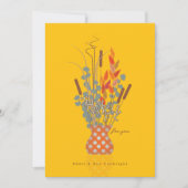 Herfst Foliage Centerpiece Thanksgiving kaart (Voorkant)