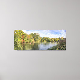 Herfst Foliage Central Park New York City Canvas Afdruk