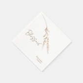 Herfst Foliage Custom Gezegend Cocktail Servet (Hoek)