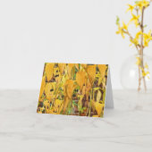 "HERFST FOLIAGE" (DIGITALE MANIP). FOTO) KAART (Gele Bloem)