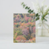 Herfst Foliage, Franconia Notch State Park, NH Briefkaart (Staand voorkant)