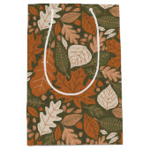 Herfst Foliage Gift Bag Medium Cadeauzakje (Voorkant)