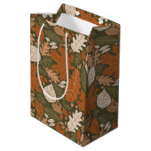 Herfst Foliage Gift Bag Medium Cadeauzakje (Achterkant Gekanteld)