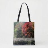 Herfst Foliage grenzend aan een Marsh Orton-effect Tote Bag (Voorkant)
