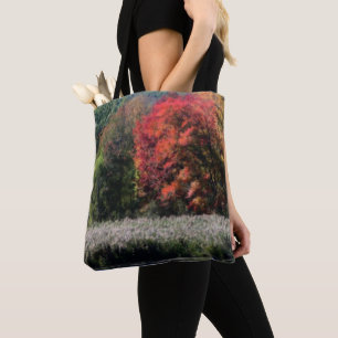 Herfst Foliage grenzend aan een Marsh Orton-effect Tote Bag