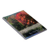 Herfst Foliage grenzend aan een Natuur in Marsh Notitieboek (Rechterzijde)