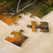 Herfst Foliage Grist Mill Ashland New Hampshire Legpuzzel (Zijkant)