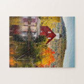 Herfst Foliage Grist Mill Ashland New Hampshire Legpuzzel (Horizontaal)