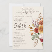 Herfst Foliage Herfst Kleuren Ivoor Verrassing Ver Kaart (Voorkant)