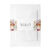 Herfst Foliage herfstkleuren Uitnodigingen Wikkel (Voorkant Voorbeeld)