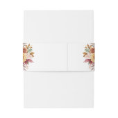 Herfst Foliage herfstkleuren Uitnodigingen Wikkel (Achterkant Voorbeeld)