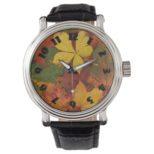 Herfst Foliage Horloge