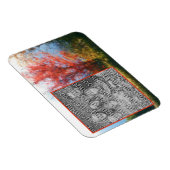 Herfst Foliage Natuur Schilderen Voeg uw foto toe Magneet (Rechterzijde)