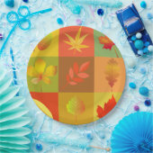 Herfst Foliage Papieren Bordje (Feest)