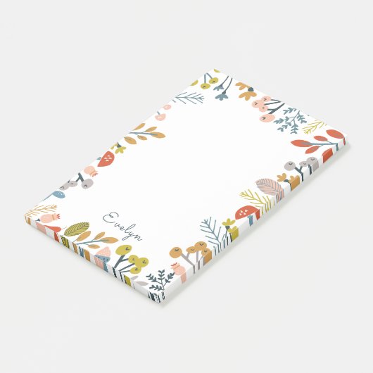 Herfst Foliage Post-it® Notes (Schuin)