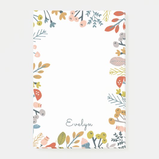 Herfst Foliage Post-it® Notes (Voorkant)